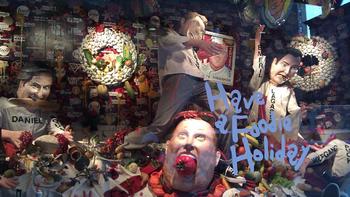 Barney's wishes you a "Foodie Holiday" with its celebrity chef themed window decorations. Barney's wishes you a "Foodie Holiday" with its celebrity chef themed window decorations.